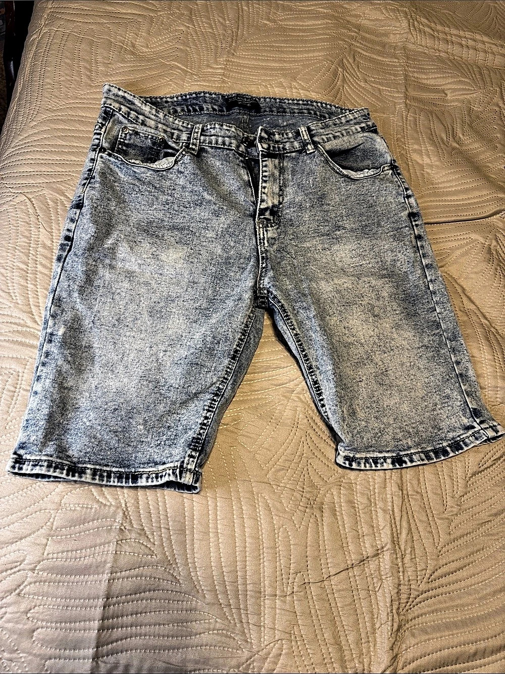 Marx & Dutch Shorts Denim Jean Shorts Waist 32 Blue